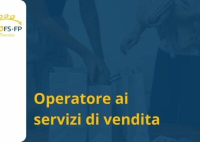 IPF Operatore ai servizi di vendita 2013-2015