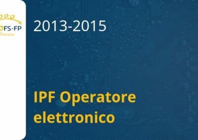 IPF Operatore Elettronico 2013-2015