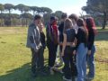 I ragazzi del secondo anno di Operatore della ristorazione al parco San Rossore di Pisa