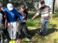 I ragazzi del secondo anno di Operatore della ristorazione al parco San Rossore di Pisa